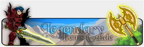 Comprehensive Legendary Items Guide .